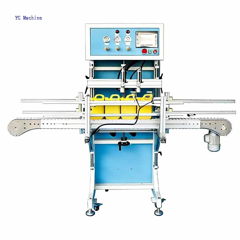 Automatic High-Precision Leak Tester | 1-10 Station Dual-Channel System | 450-6500 pcs/hour - YC Machinery